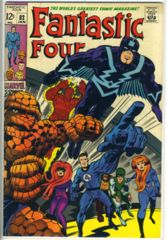 FANTASTIC FOUR #082 © January 1969 Marvel Comics